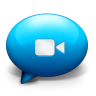 iChat Blue Icon 96x96 png
